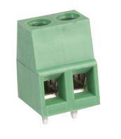 MULTICOMP PRO MC000026 Wire-To-Board Terminal Block, 5 mm, 2 Positions, 26 AWG, 12 AWG, Screw