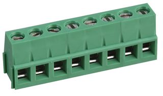 MULTICOMP PRO MC000039 Wire-To-Board Terminal Block, 5.08 mm, 8 Positions, 26 AWG, 12 AWG, 4 mm², Screw