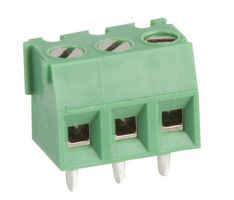 MULTICOMP PRO MC000045 Wire-To-Board Terminal Block, 3.81 mm, 3 Positions, 26 AWG, 16 AWG, Screw
