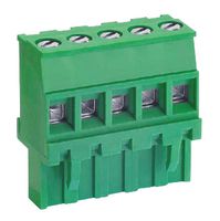 MULTICOMP PRO MC000189 Pluggable Terminal Block, 5.08 mm, 8 Positions, 24 AWG, 14 AWG, Screw