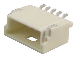MOLEX 501568-0607 Pin Header, Wire-to-Board, 1 mm, 1 Rows, 6 Contacts, Surface Mount Right Angle, Pico-Clasp 501568