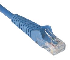 EATON TRIPP LITE N201-004-BL Ethernet Cable, Cat6, Cat6, RJ45 Plug to RJ45 Plug, UTP (Unshielded Twisted Pair), Blue, 1.2 m