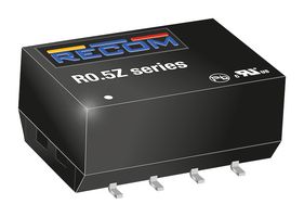 RECOM POWER R0.5Z-0505 Isolated Surface Mount DC/DC Converter, ITE, DIP, 1:1, 500 mW, 1 Output, 5 V