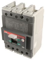ABB T3N175TW Thermal Magnetic Circuit Breaker, Molded Case, Tmax T3 Series, 175 A, 3 Pole, 500 V, 347 V, Panel