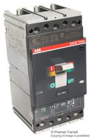 ABB T4N150BW Thermal Magnetic Circuit Breaker, Molded Case, Tmax T4 Series, 150 A, 3 Pole, 600 V, Panel