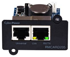 CYBER POWER SYSTEMS RMCARD205 Power Supply Accessory, Remote Management Card, UPS / ATS PDU, Web Browser