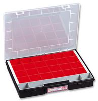 ALLIT EUROPLUS FLEX 37-25 Caja Multi-compartimentos, Plástico, 2.17" Alto, 14.57" Ancho, 11.61" Fondo