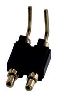 MILL-MAX 829-22-002-20-001101 Spring Loaded Connector, Pogo Pin Header, 2.54 mm, 1 Row, 2 Contacts