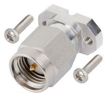 AMPHENOL SV MICROWAVE SF2911-60973-2S RF / Coaxial Connector, SMA Coaxial, Straight Plug, Compression, 50 ohm, Beryllium Copper
