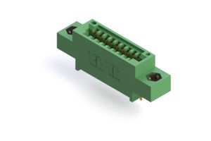 EDAC 345-009-520-608 Card Edge Connector, Single Side, 1.57 mm, 9 Contacts, Through Hole Mount, Straight