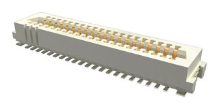 AMPHENOL COMMUNICATIONS SOLUTIONS 10162581-3134141LF Mezzanine Connector, Receptacle, 1 mm, 2 Rows, 41 Contacts, Surface Mount Straight, Copper Alloy