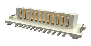 AMPHENOL COMMUNICATIONS SOLUTIONS 10162582-1134125LF Mezzanine Connector, Header, 1 mm, 2 Rows, 25 Contacts, Surface Mount Straight, Copper Alloy