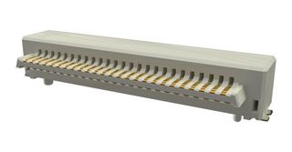 AMPHENOL COMMUNICATIONS SOLUTIONS 10162583-411151LF Mezzanine Connector, Header, 1 mm, 2 Rows, 51 Contacts, Surface Mount Right Angle, Copper Alloy