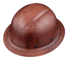 KLEIN TOOLS 60452 Hard Hat, Full Brim, KONSTRUCT Series, Class G, Brown