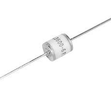 YAGEO 2RK3600L-6/B Gas Discharge Tube (GDT), 2R-6x7 Series, 3.6 kV, Axial Leaded, 3 kA, 4.7 kV