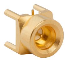 AMPHENOL RF SMP-MSLD-PCT-NM RF / Coaxial Connector, SMP Coaxial, Straight Jack, Through Hole Vertical, 50 ohm