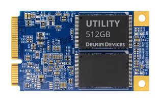 DELKIN DEVICES ME5HFTVM5-3N000-2 SSD, 3.46 V, 540 TBW, Internal, mSATA, SATA III, 512 GB, 3D TLC NAND