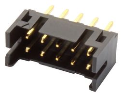 HIROSE / HRS DF11-10DP-2DSA(01) Pin Header, Wire-to-Board, 2 mm, 2 Rows, 10 Contacts, Through Hole, DF11 Series