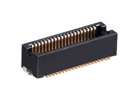 HIROSE / HRS DF12NB(3.0)-60DP-0.5V(51) Mezzanine Connector, Header, 0.5 mm, 2 Rows, 60 Contacts, Surface Mount, Phosphor Copper