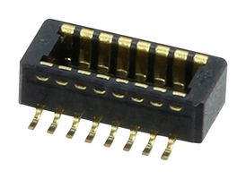 HIROSE / HRS DF40C-12DP-0.4V(58) Mezzanine Connector, Header, 0.4 mm, 2 Rows, 12 Contacts, Surface Mount Straight, Phosphor Bronze
