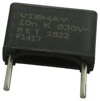 VISHAY MKT1822310635 General Purpose Film Capacitor, Metallized PET, Radial Box - 2 Pin, 0.01 µF, ± 10%, 220 V, 630 V