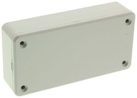 HAMMOND 1591AGY Plastic Enclosure, Flame Retardant, UL94V-0, IP54, Multipurpose, ABS, 99.1 mm, 50 mm, 25 mm, IP54