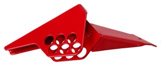 BRADY 65692 Lockout Device, Ball Valve, 3/8 " Size, Steel, Red