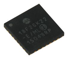 MICROCHIP PIC18F26K22-E/ML 8 Bit MCU, Flash, PIC18 Family PIC18FxxK22 Series Microcontrollers, PIC18, 64 MHz, 64 KB, 28 Pins