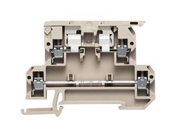 WEIDMULLER 9532440000 Bloque de Terminal c/Montaje en Riel DIN, 4 Posiciones, 26 AWG, 12 AWG, 4 mm², Tornillo, 6.3 A