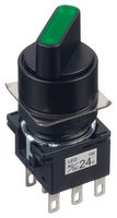 IDEC LB1F-2T64G Rotary Switch, 2 Position, 2 Pole, 90 °, 5 A, 250 V, LB Series
