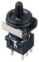 IDEC LB6T-3T6 Toggle Switch, DPDT, Non Illuminated, LB Series, Panel Mount, 5 A