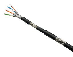 PANDUIT PSMDA7004BL-LED Networking Cable, Shielded, Cat7, 22 AWG, 1640.42 ft, 500 m