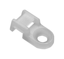 MULTICOMP PRO MP003162 Cable Tie Mount, Screw, 4.2 mm, Natural, Nylon 6.6 (Polyamide 6.6), 19.1 mm, 5.2 mm