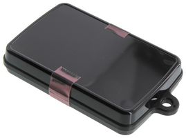SERPAC CXL61DBKABK Plastic Enclosure, Pendant, Pocket, Polycarbonate, 11.43 mm, 45.5 mm, 72.4 mm, IP67