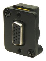 CLIFF ELECTRONIC COMPONENTS CP30229BM Audio / Video Adapter, VGA Receptacle to VGA Receptacle, FT Series