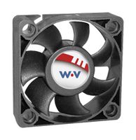 WAKEFIELD THERMAL DC0501512U2B-2T0 DC Axial Fan, 12 V, Square, 50 mm, 15 mm, Ball Bearing, 17 CFM