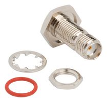 AMPHENOL RF AD-SMAJMCXJ-1 RF / Coaxial Adapter, SMA, Jack, MCX, Jack, Straight Bulkhead Adapter, 50 ohm