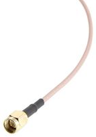 AMPHENOL RF 135100-01-12.00 RF / Coaxial Cable Assembly, 12 ", 304.8 mm, RG316/U, SMA Straight Plug, Free End, 50 ohm