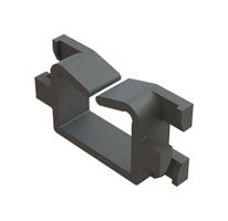 ESSENTRA COMPONENTS EWSE-1-01 Fastener, Saddle Clamp, Nylon 6.6 (Polyamide 6.6), Black, 20 mm, 4.8 mm