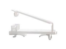 ESSENTRA COMPONENTS FCSE-1 Fastener, Push Mount Flat Cable Clamp, Nylon 6.6 (Polyamide 6.6), Natural, 53 mm, 19.1 mm