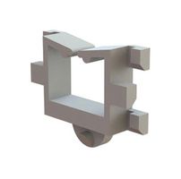 ESSENTRA COMPONENTS LEWSE-27-19 Fastener, Saddle Clamp, Nylon 6.6 (Polyamide 6.6), Natural, 34.8 mm, 4.6 mm