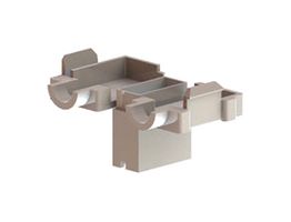 ESSENTRA COMPONENTS OF-250 Connector Accessory, Straight, Insulation Sleeve, Essentra Components Straight Type Receptacles