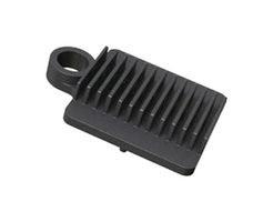 ESSENTRA COMPONENTS OFSH-T-12-19BLK Splice Holder, Fiber Optic Connectors, OFSH-T Series