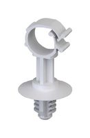 ESSENTRA COMPONENTS SCCBH-SE-12-19 Fastener, Push Mount Cable Clamp, 9 mm, Nylon 6.6 (Polyamide 6.6), Natural, 17 mm, 5.6 mm
