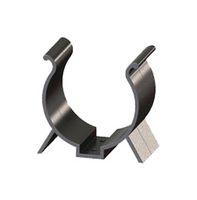 ESSENTRA COMPONENTS VM-1030 Fastener, Screw Mount Cable Clamp, 57.2 mm, Nylon 6.6 (Polyamide 6.6), Black, 76.2 mm, 38.6 mm