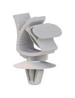 ESSENTRA COMPONENTS WAC2-01 Fastener, Push Mount Cable Clamp, 8.5 mm, Nylon 6.6 (Polyamide 6.6), Natural, 18.4 mm