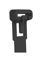 ESSENTRA COMPONENTS WIT-RT-1-UVB-M Cable Tie, Nylon 6.6 (Polyamide 6.6), Black, 206 mm, 7.6 mm, 48 mm, 133 N