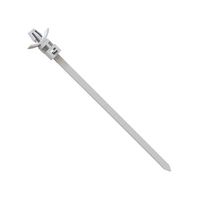 ESSENTRA COMPONENTS WIT-18R2A-4-01 Cable Tie, Nylon 6.6 (Polyamide 6.6), Natural, 121.1 mm, 2.5 mm, 19.1 mm, 80 N