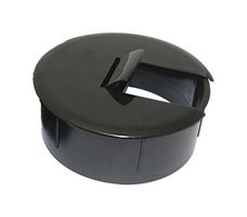 ESSENTRA COMPONENTS WMRG160A Grommet, Cable Retention, ABS (Acrylonitrile Butadiene Styrene), 2.75 ", 1.05 "