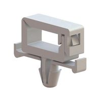 ESSENTRA COMPONENTS WSLTRA-1-01 Fastener, Adjustable Releasable Cable Clamp, Nylon 6.6 (Polyamide 6.6), Natural, 16.76 mm